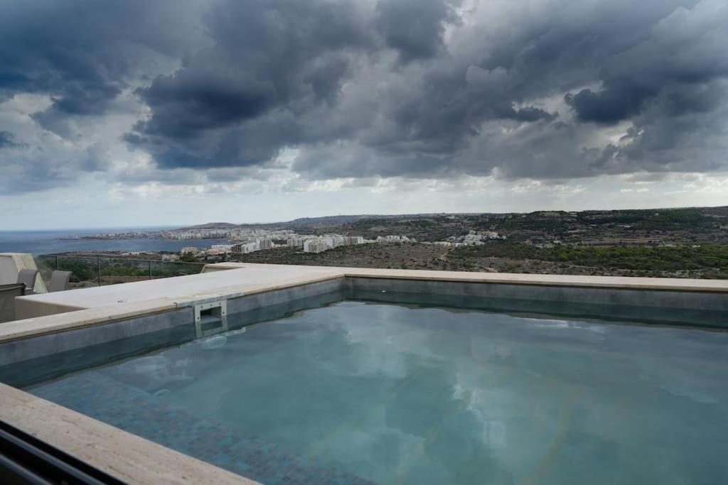 Apartament Lux Sea&Country Views With Pool Mellieħa Zewnętrze zdjęcie