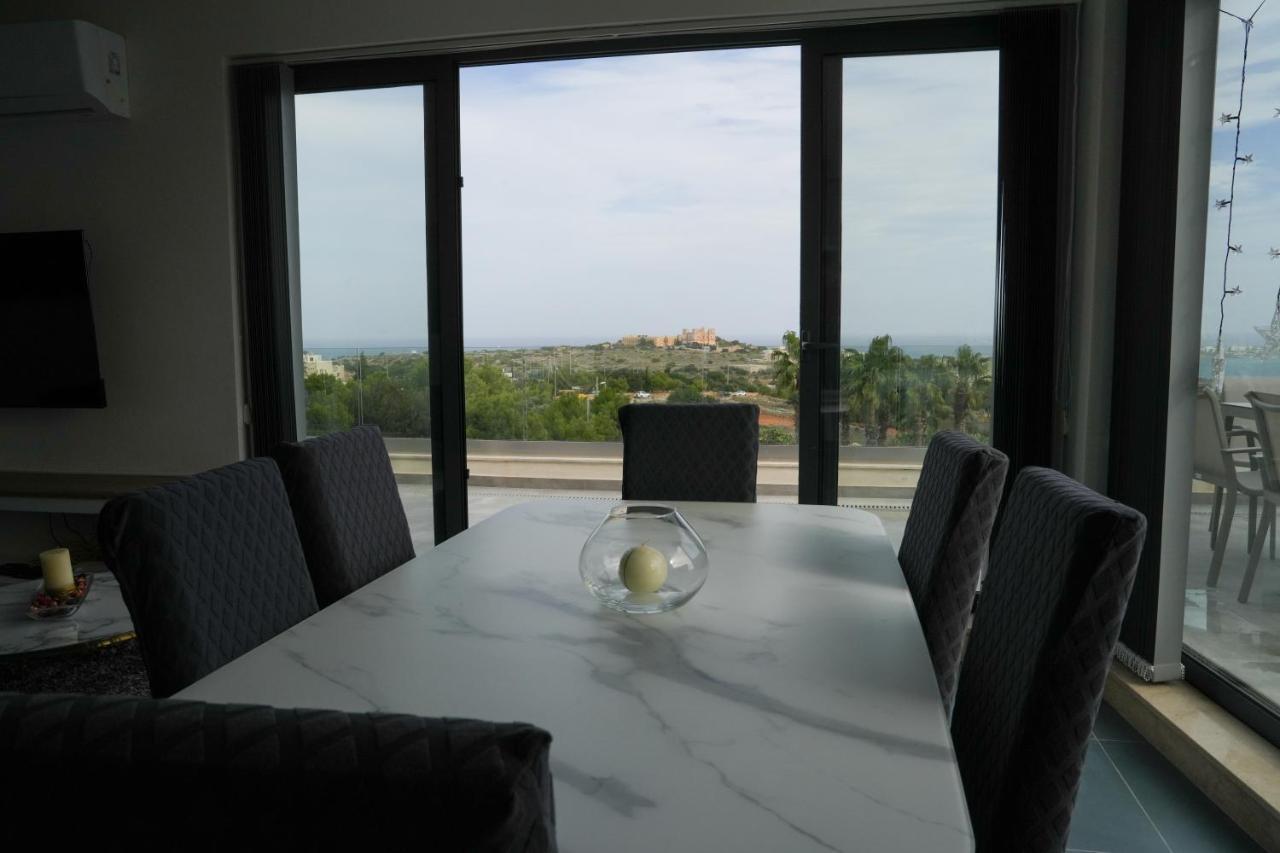 Apartament Lux Sea&Country Views With Pool Mellieħa Zewnętrze zdjęcie